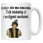 Kubek ceramiczny 1670 Rozmiar Nie Ma Znaczenia Jan Paweł Prezent