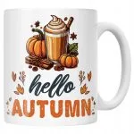 Kubek ceramiczny Jesienny Jesień Hello Pumpkin Dynia Prezent