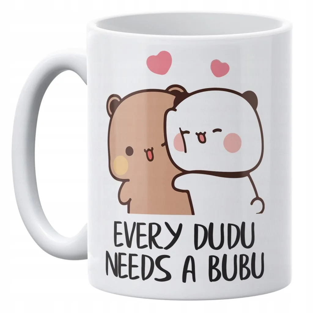 Kubek ceramiczny 330 ml Bubu i Dudu Na Prezent Dla Par