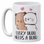 Kubek ceramiczny 330 ml Bubu i Dudu Na Prezent Dla Par