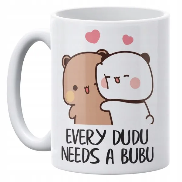 Kubek ceramiczny 330 ml Bubu i Dudu Na Prezent Dla Par