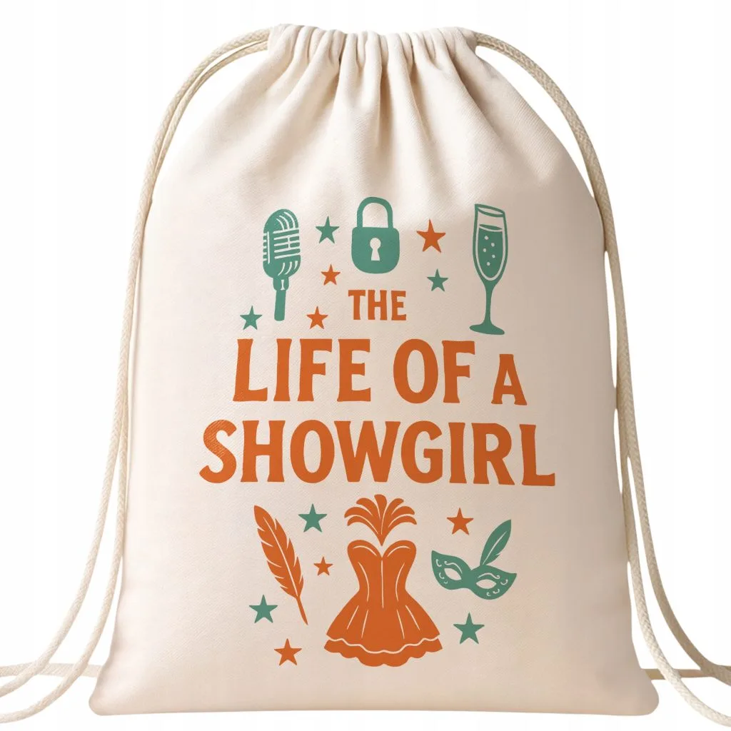 Plecak bawełniany Taylor Swift The Life Of A Showgirl Dla Fanów
