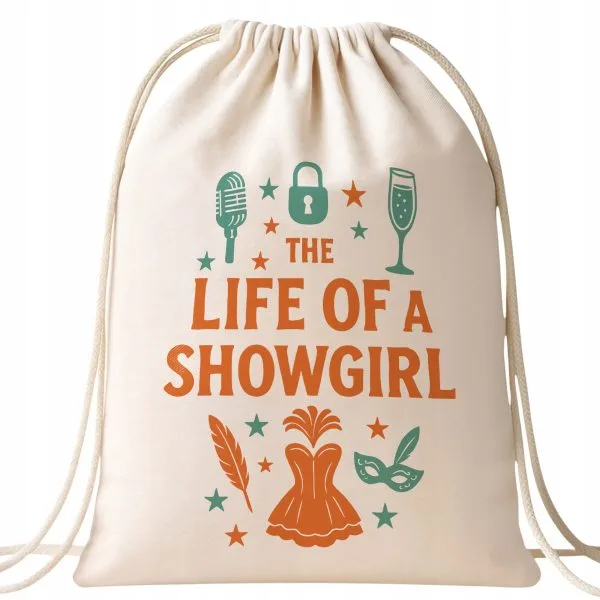 Plecak bawełniany Taylor Swift The Life Of A Showgirl Dla Fanów