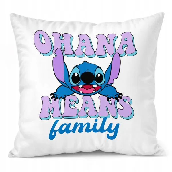 Poduszka 38x38cm Stitch Lilo i Stich Bajka Dla Dzieci Prezent