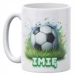 Kubek ceramiczny 330 ml Personalizowany Dla Piłkarza Piłka Nożna Prezent