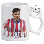 Kubek piłkarski Julián Álvarez dla kibiców Atlético Madryt Prezent