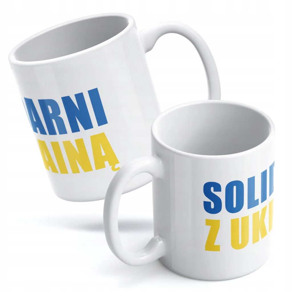 Kubek Solidarni z Ukrainą