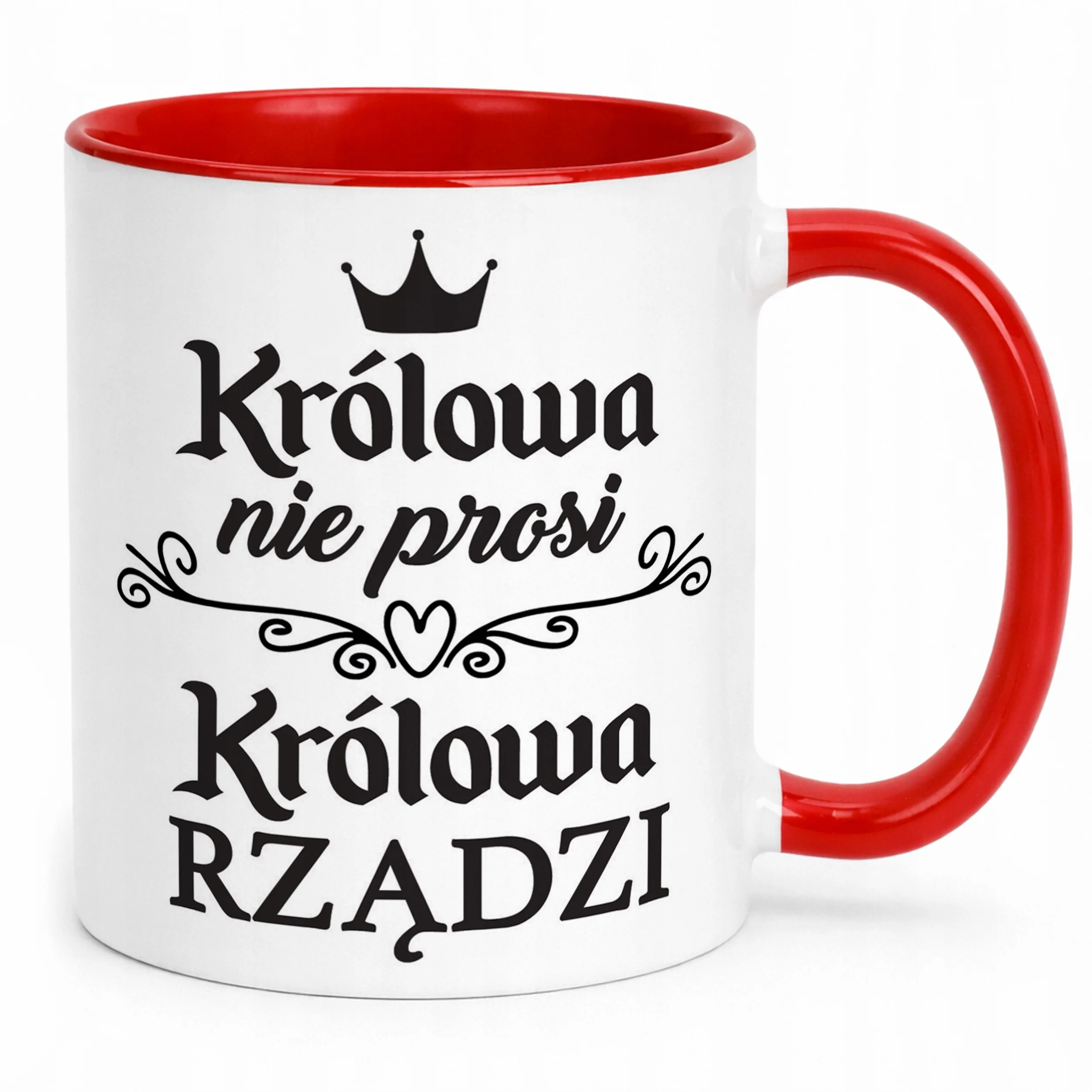 Kubek Czerwony Dzień Kobiet Dla Kobiety Dziewczyny Prezent Upominek