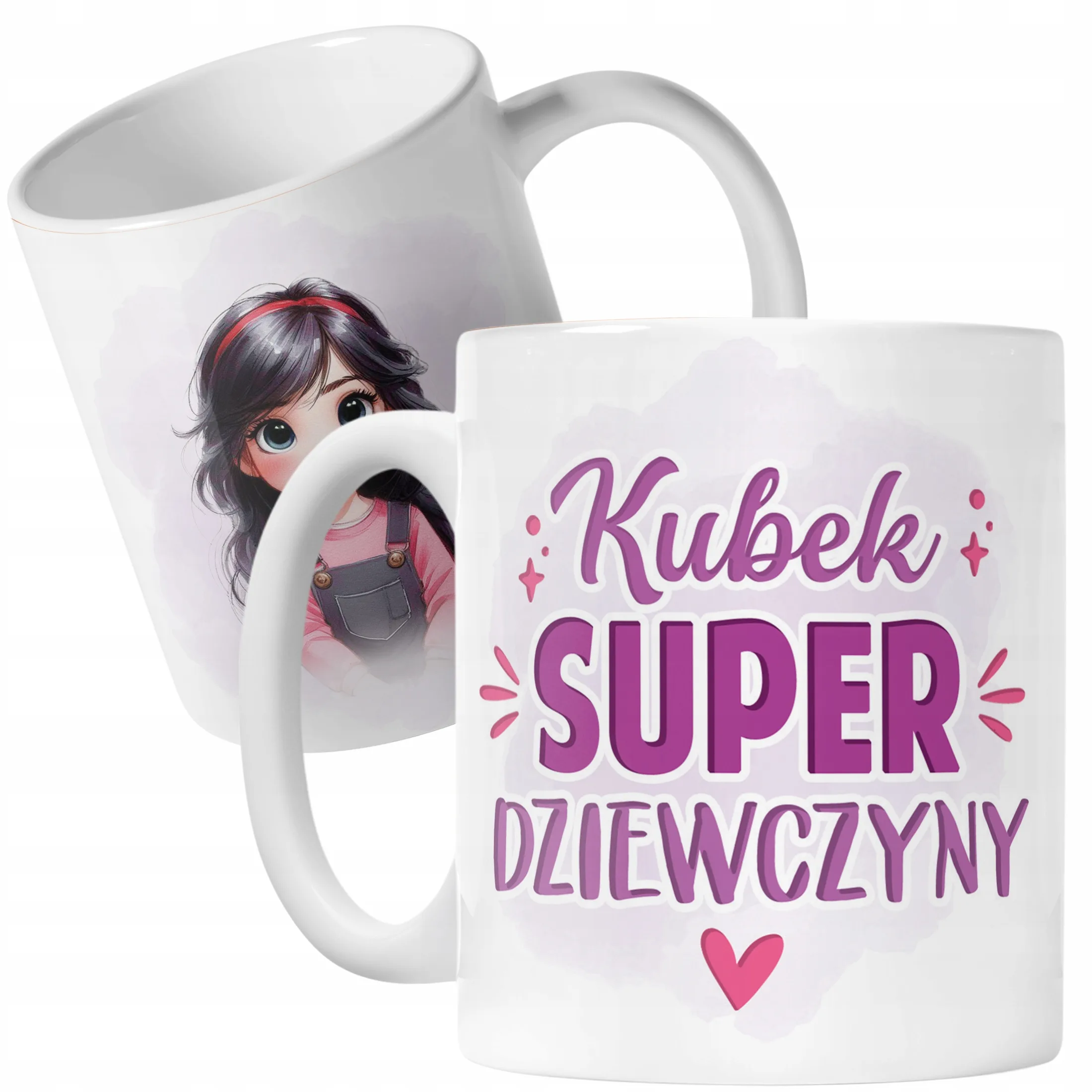 Kubek Ceramiczny Dzień Kobiet Dla Dziewczynki Dla Niej Prezent Upominek