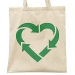 Torba bawełniana materiałowa na zakupy EKO Ekologia Środowisko Recykling