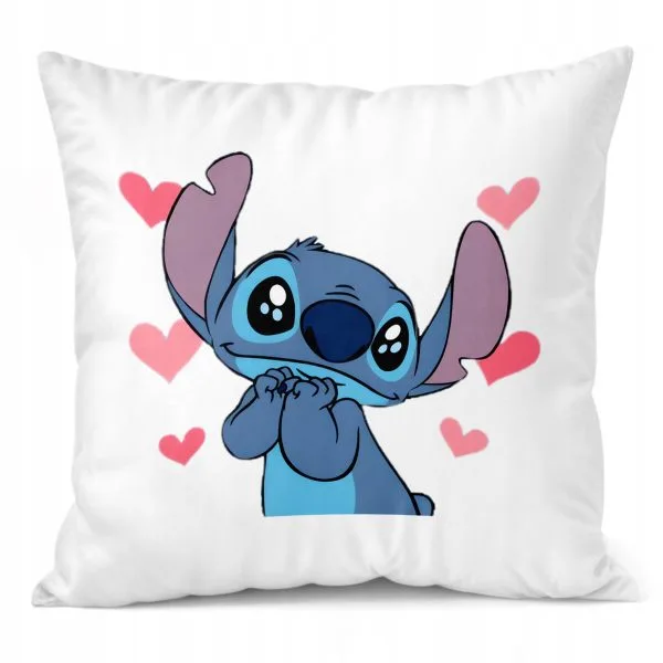 Poduszka 38x38cm Stitch Lilo i Stich Bajka Dla Dzieci Prezent