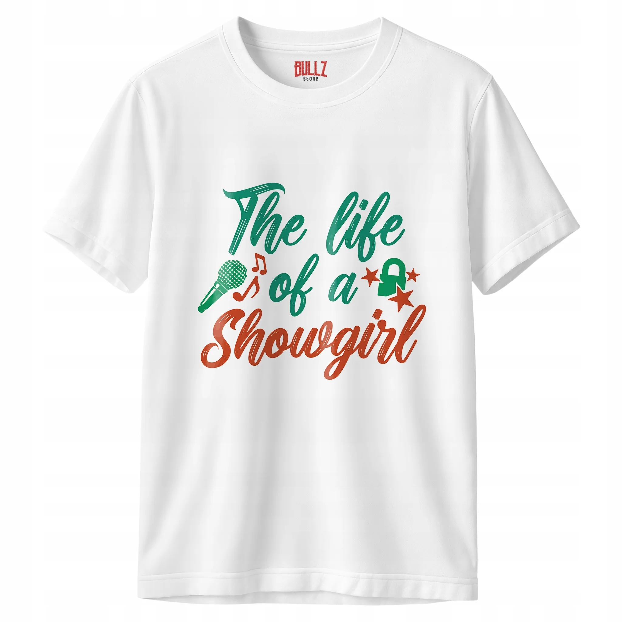Koszulka biała męska Taylor Swift The Life Of A Showgirl Prezent r. 3XL