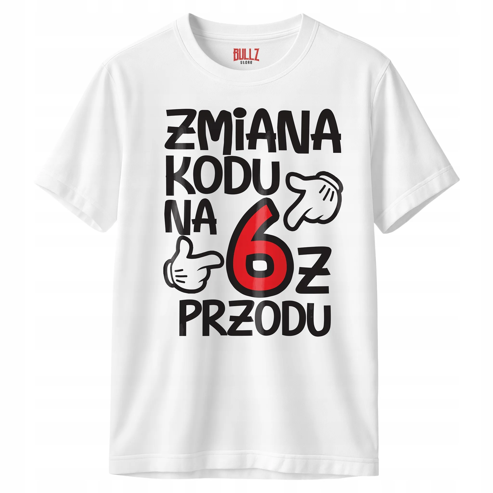 Koszulka biała męska Zmiana Kodu 60 Urodziny Prezent r. 3XL