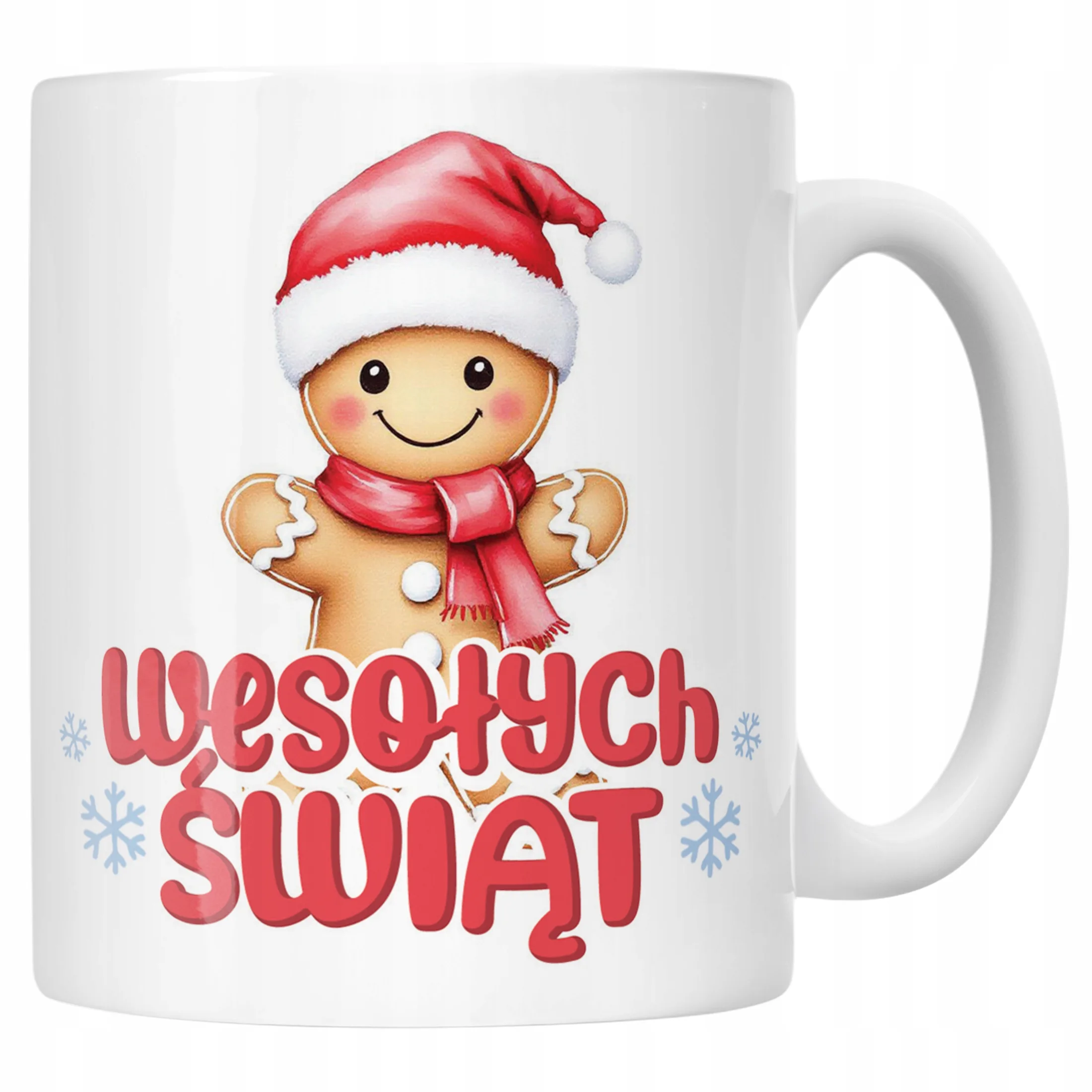 Kubek Ceramiczny Świąteczny Wesołych Świąt Boże Narodzenie Prezent