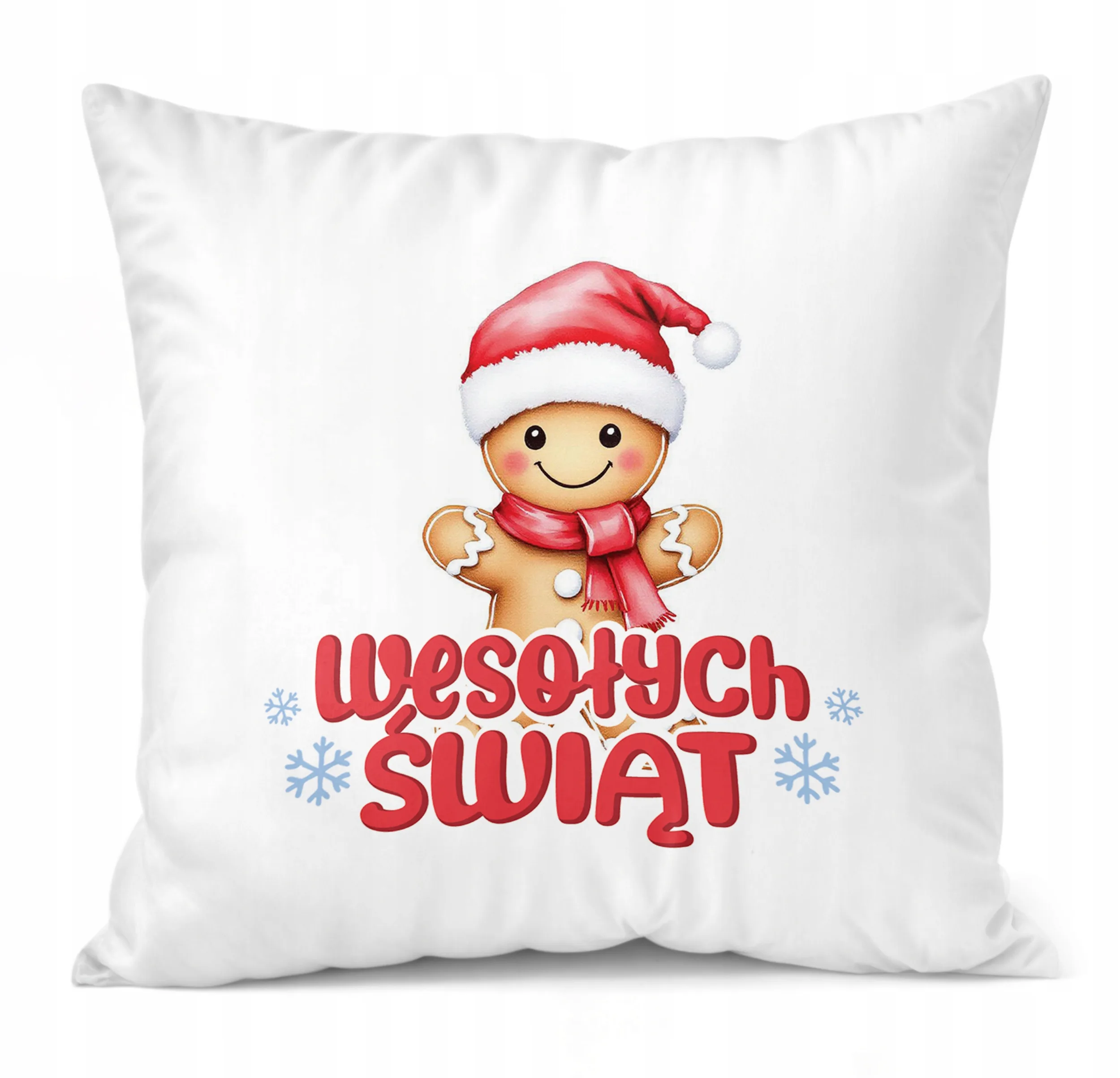 Poduszka 38x38cm Świąteczna Wesołych Świąt Boże Narodzenie Prezent