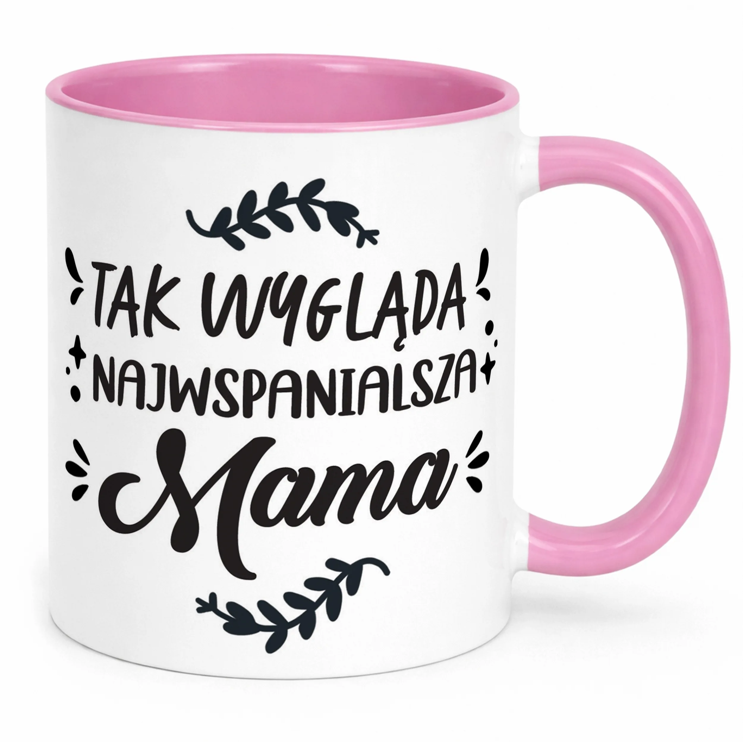 Kubek Różowy Dzień Matki Dla Mamy Prezent Najwspanialsza Mama