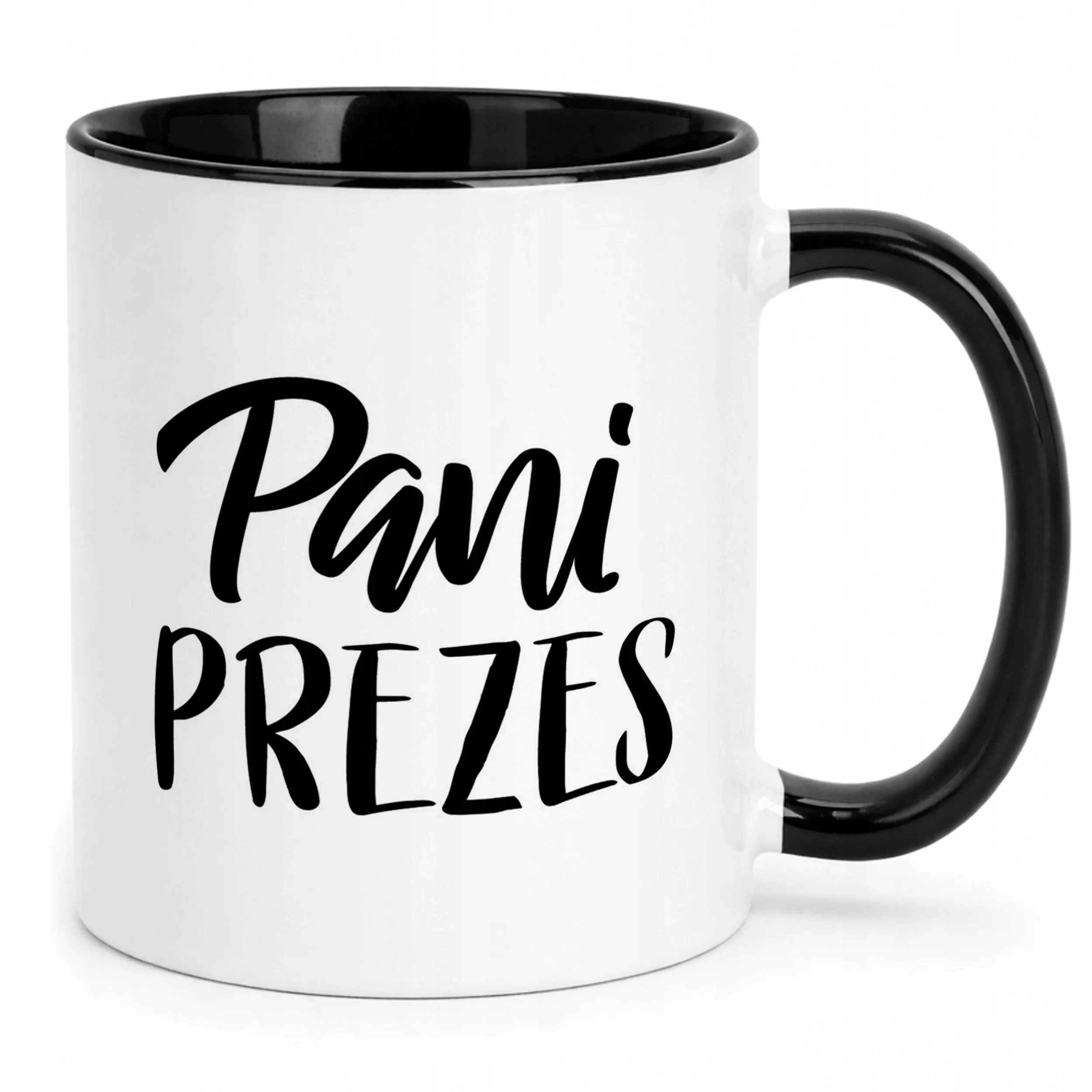 Kubek Czarny Pani Prezes Dla Kobiety Praca Prezent