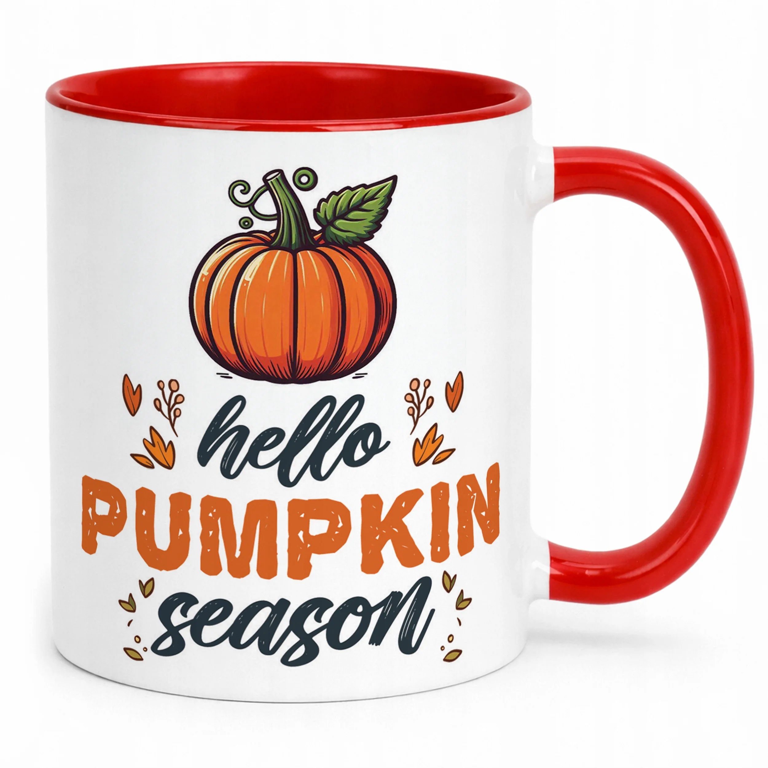 Kubek ceramiczny Jesienny Jesień Hello Pumpkin Dynia Prezent