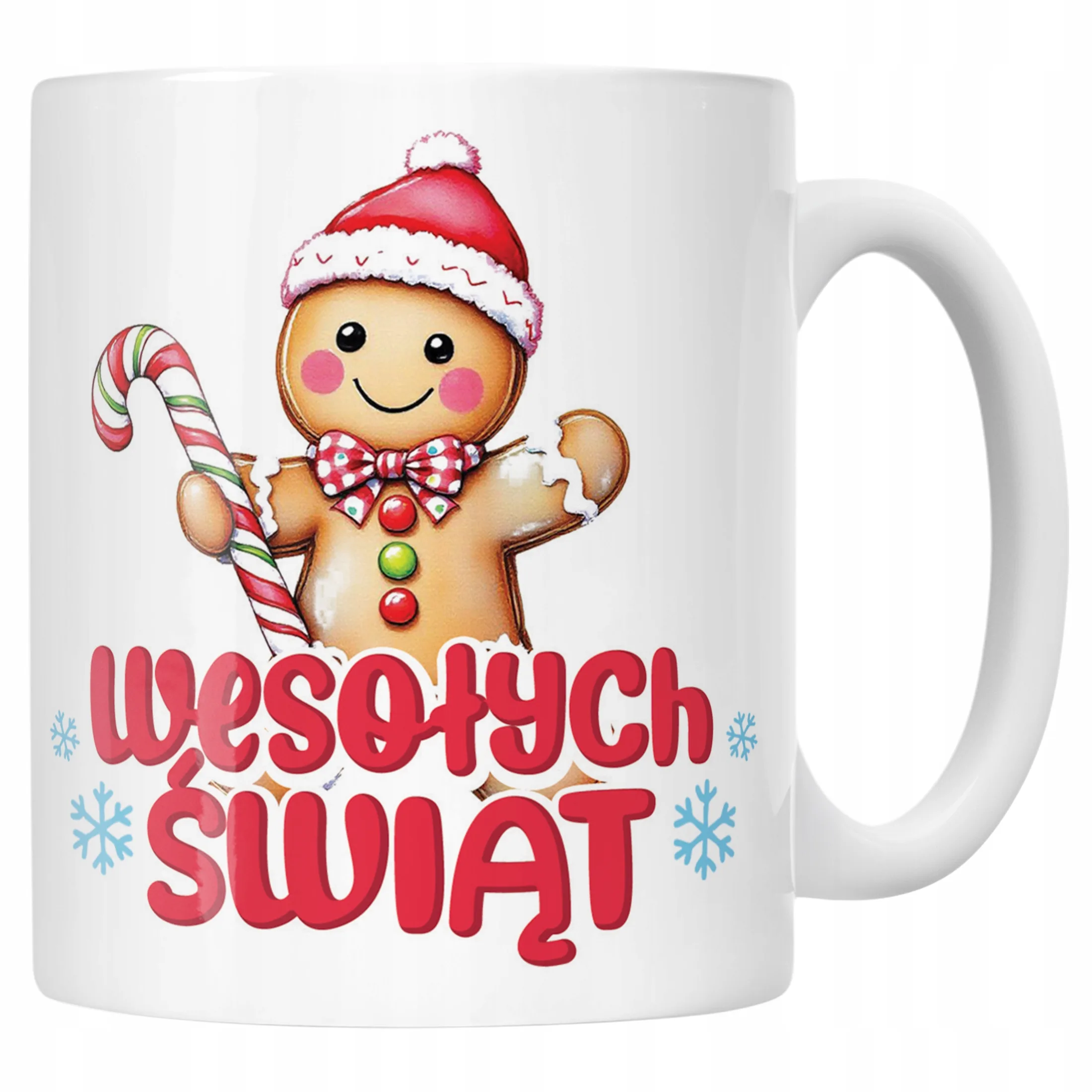 Kubek Ceramiczny Świąteczny Wesołych Świąt Boże Narodzenie Prezent