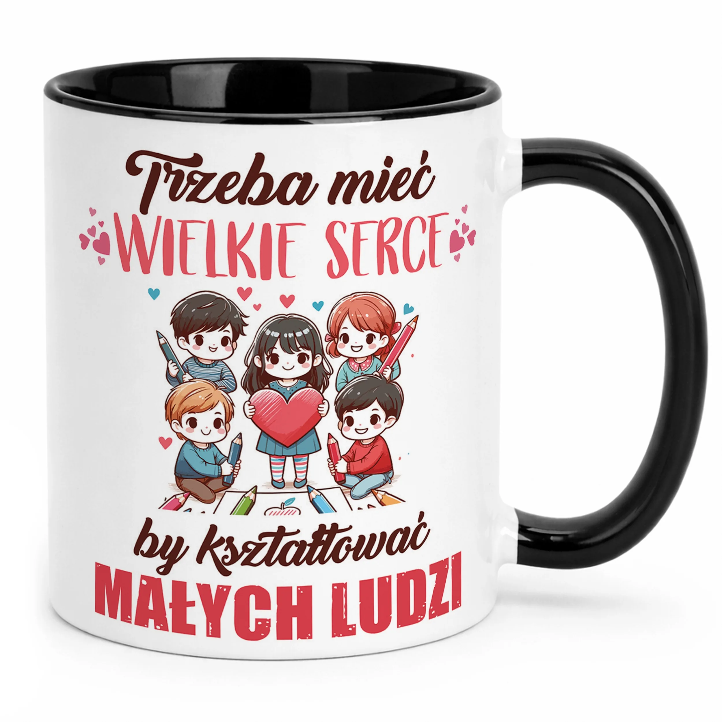 Kubki biało-czarne