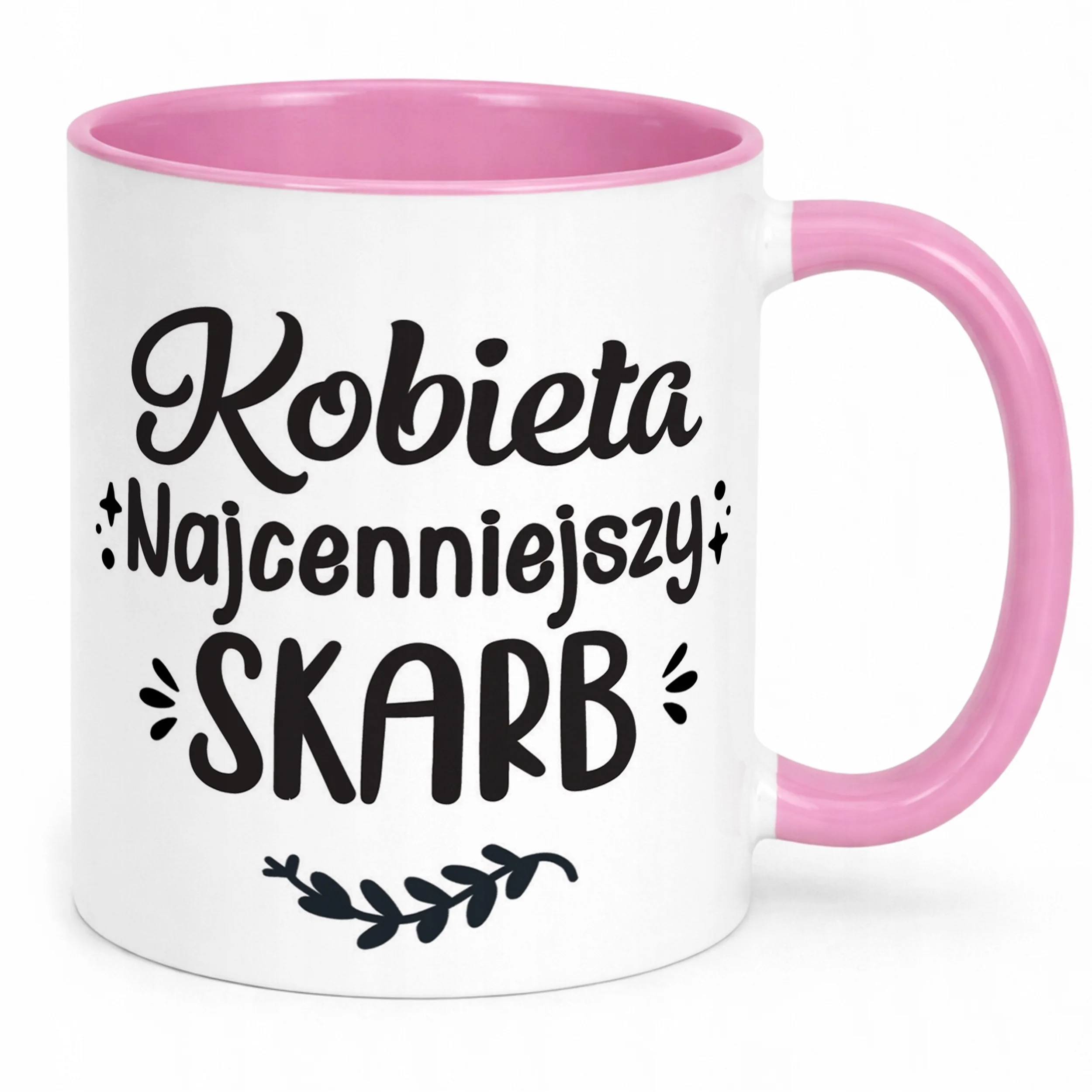 Kubek Różowy Dzień Kobiet Dla Kobiety Dziewczyny Prezent Upominek