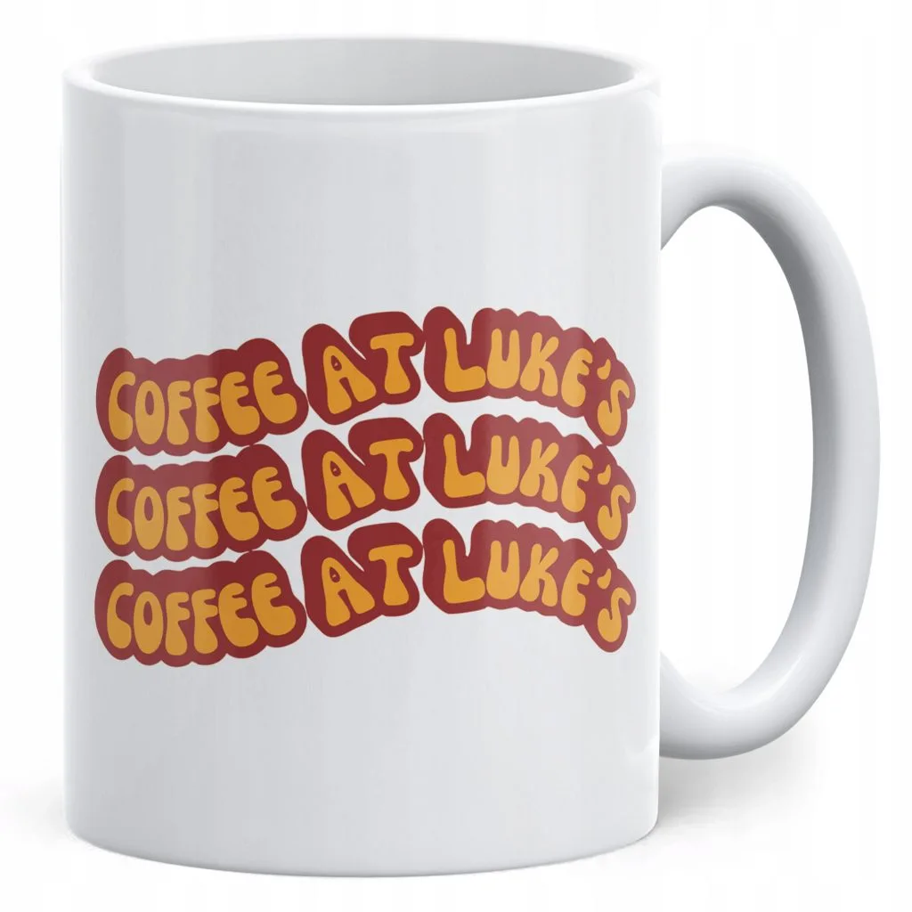 Kubek ceramiczny Gilmore Girls Dla Fanów Serialu Coffee at Luke’s