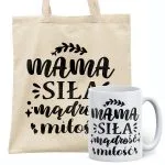 Zestaw Kubek + Torba Dzień Matki Dla Mamy Prezent Upominek