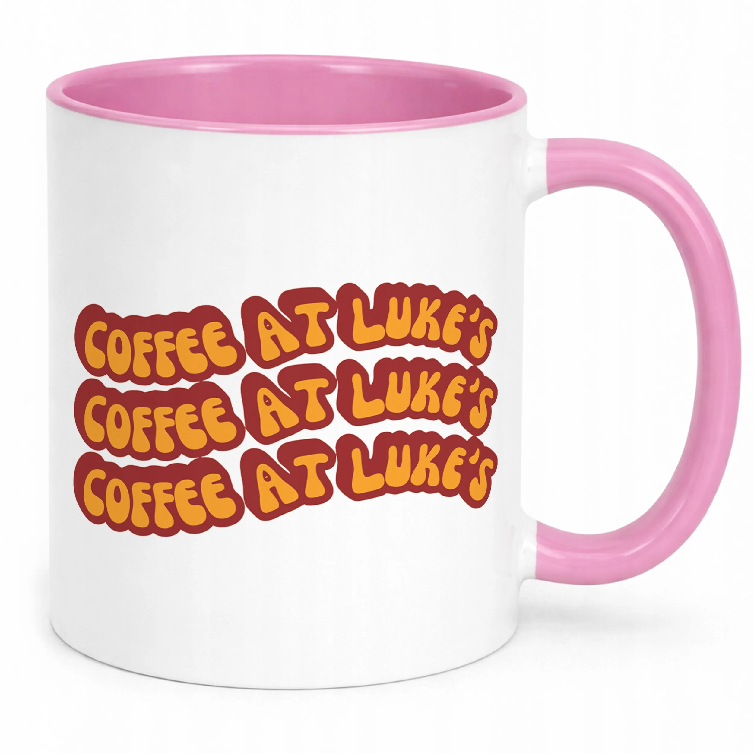 Kubek Różowy Gilmore Girls Dla Fanów Serialu Coffee at Luke’s
