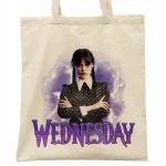 Torba bawełniana na zakupy Nevermore Wednesday Dla Fanów Serialu