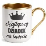 Kubek Premium Złoty Dzień Dziadka Dla Dziadka Prezent Upominek