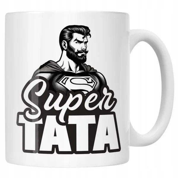 Kubek ceramiczny Dzień Ojca Dla Taty Super Tata Prezent