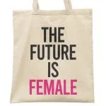 Torba bawełniana na zakupy Future Is Female Dla Dziewczyn Kobiet