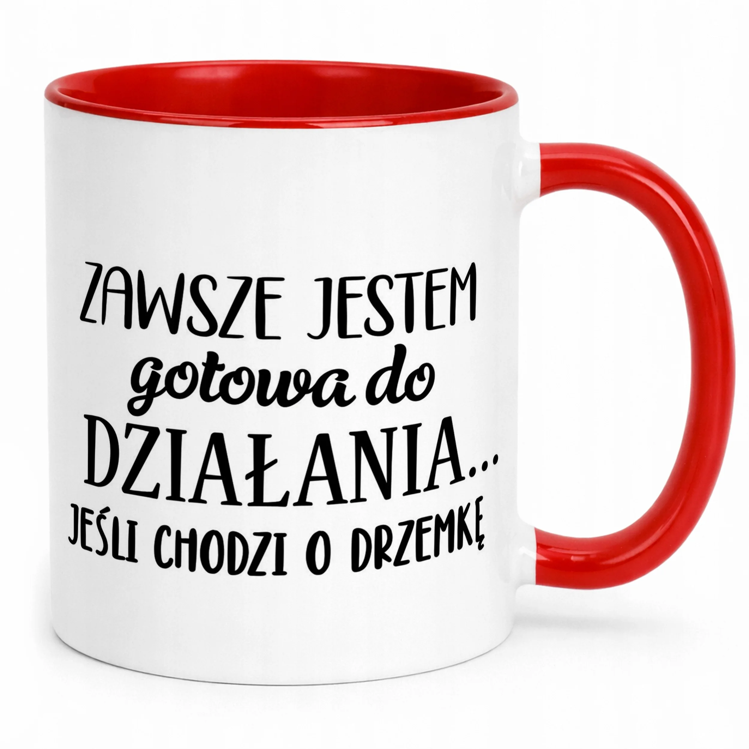 Kubek Czerwony Dzień Kobiet Dla Kobiety Dziewczyny Prezent Upominek