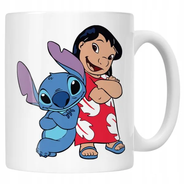 Kubek ceramiczny Stitch Lilo i Stich Bajka Dla Dzieci Prezent