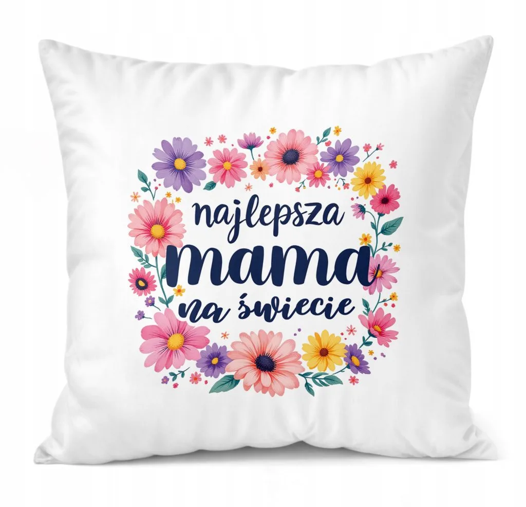 Poduszka 38x38cm Dzień Matki Dla Mamy Prezent Upominek