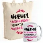 Zestaw Kubek + Torba Premium Dzień Matki Dla Mamy Prezent Upominek