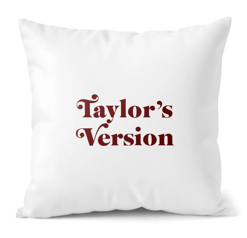 Poduszka 38×38 cm Taylor’s Version Taylor Swift dla fanów