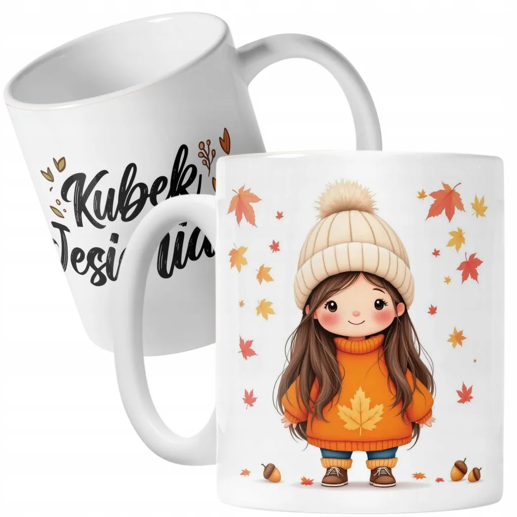 Kubek ceramiczny Jesienny Jesień Jesieniara Prezent Upominek