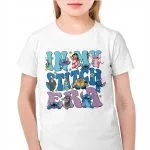Koszulka biała dziecięca Stitch Lilo i Stich Dla Fanów
