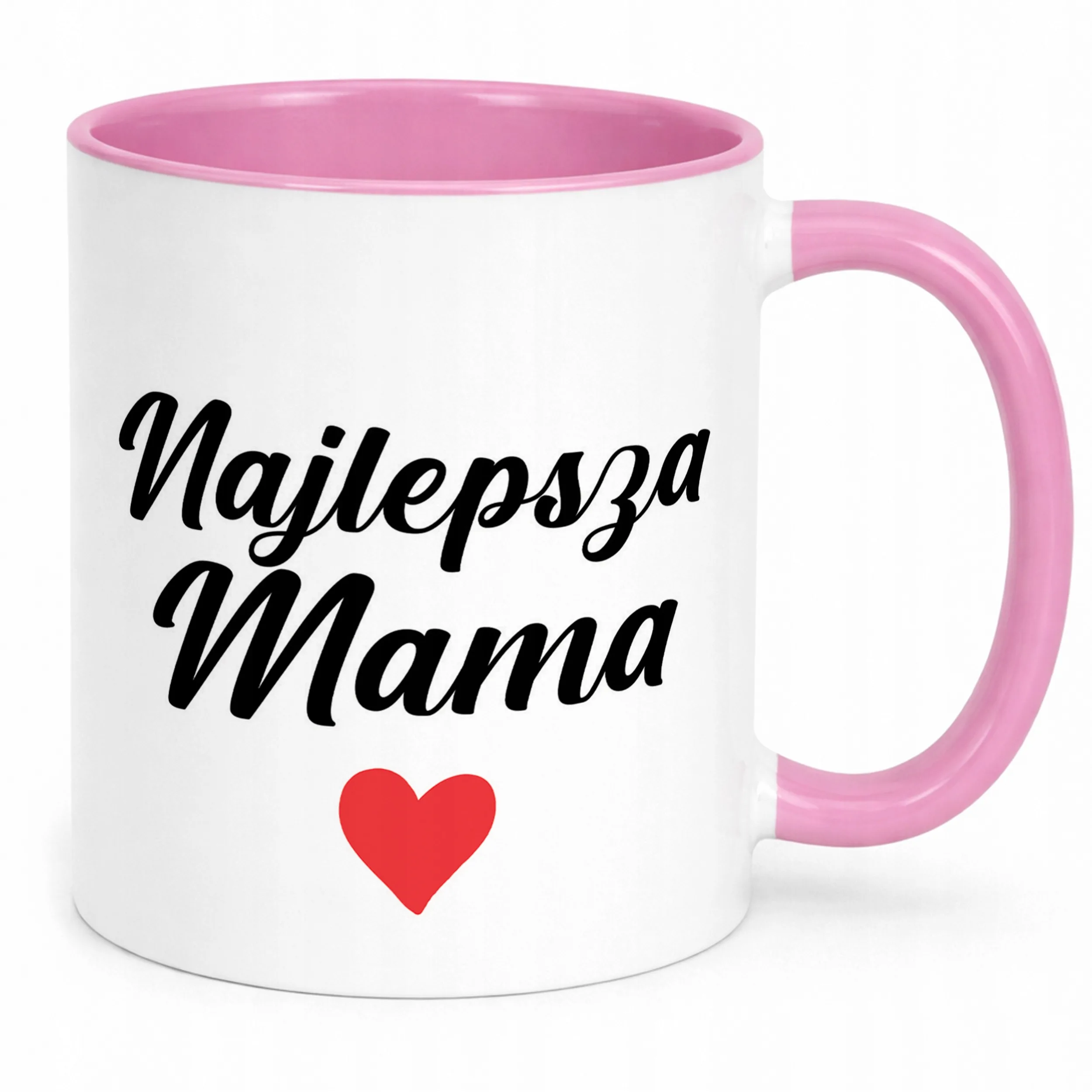 Kubek Różowy Dzień Matki Dla Mamy Prezent Najlepsza Mama