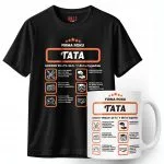 Zestaw Kubek + Koszulka Dzień Ojca Dla Taty Firma Tata Prezent Upominek