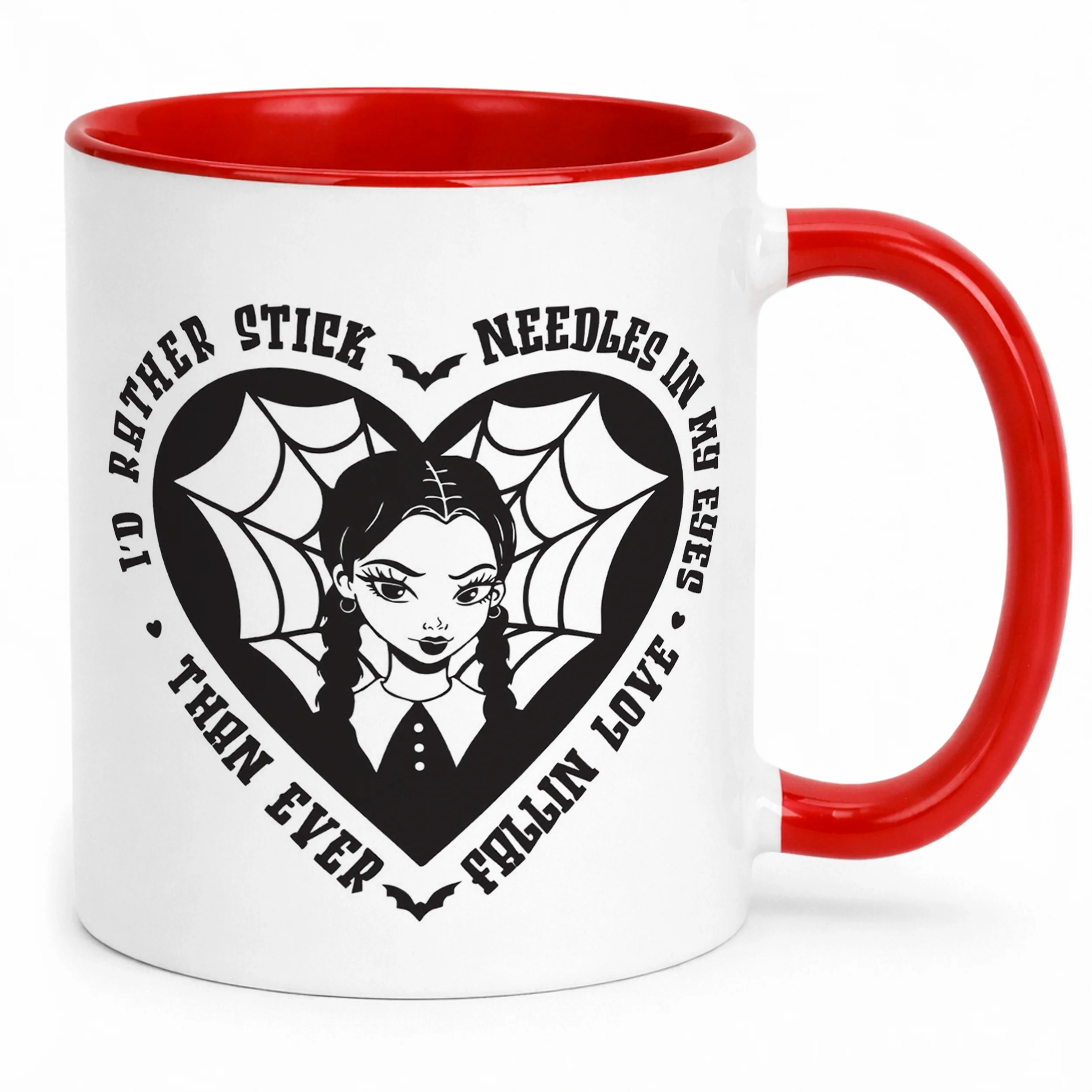 Kubek ceramiczny Nevermore Wednesday Addams Dla Fanów Prezent