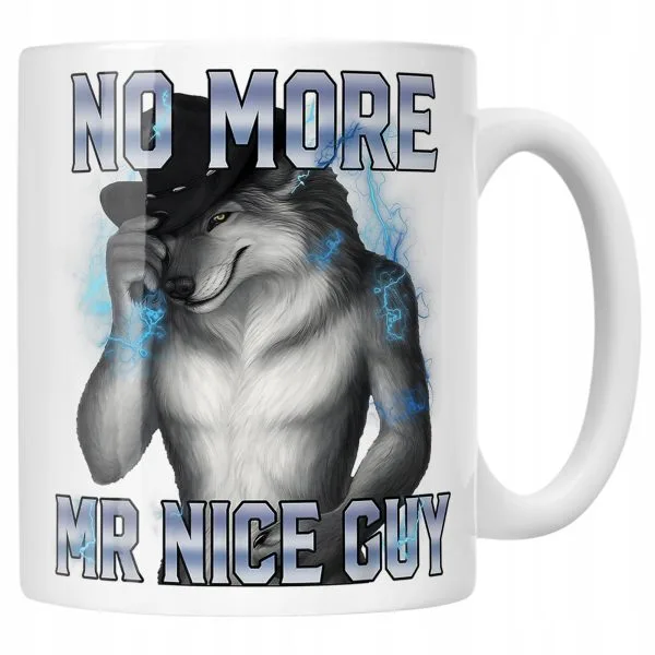 Kubek ceramiczny No More Mr Nice Guy viral tiktok mem