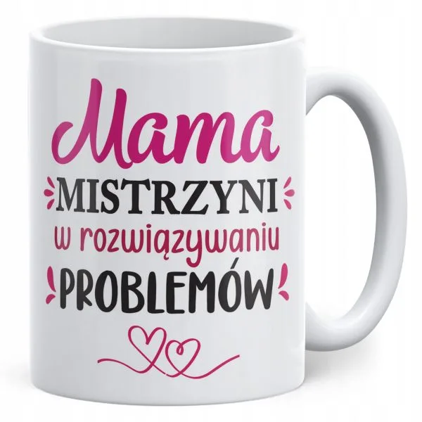 Kubek ceramiczny Dzień Matki Dla Mamy Prezent Upominek Mistrzyni Mama