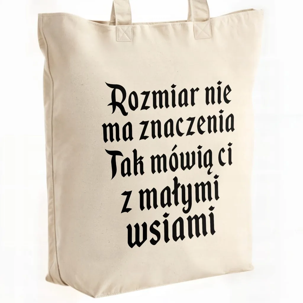 Torba bawełniana premium na zakupy 1670 Rozmiar Nie Ma Znaczenia