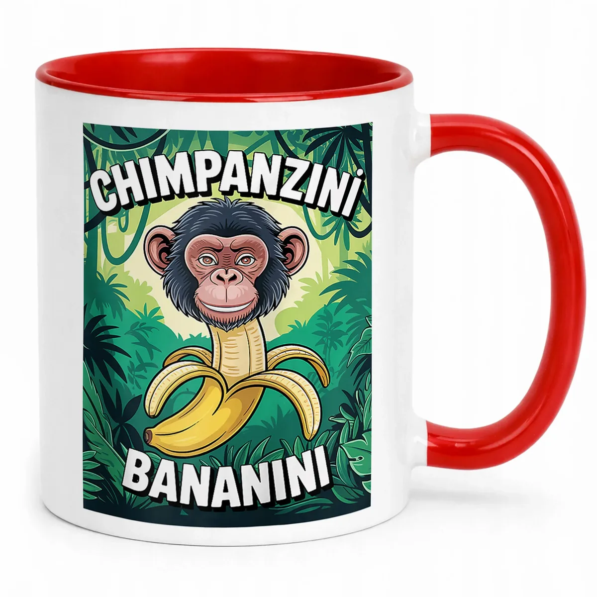 Kubek ceramiczny Chimpanzini Bananini viral tiktok brainrot