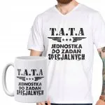 Zestaw koszulka bawełniana + kubek Dzień Ojca Prezent Upominek