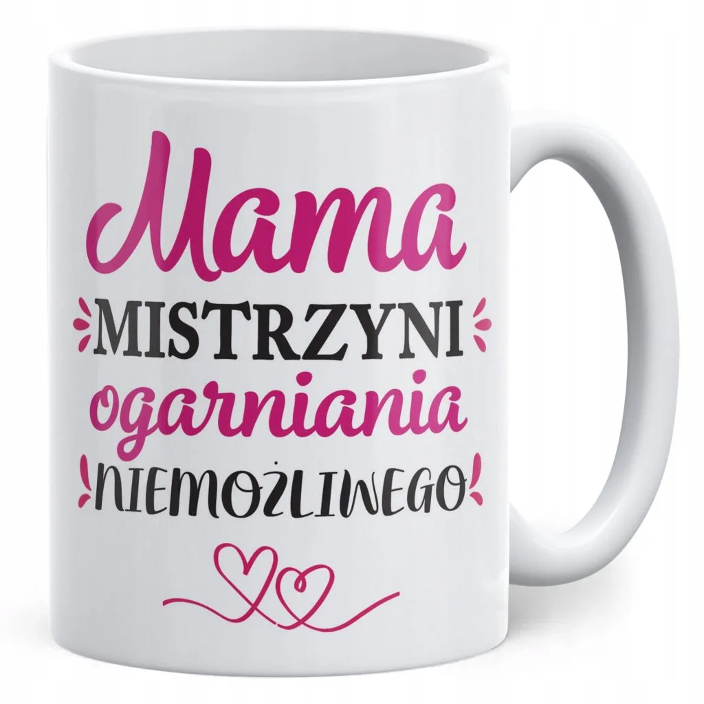 Kubek ceramiczny Dzień Matki Dla Mamy Prezent Mama Mistrzyni Ogarniania