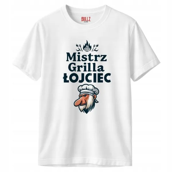 Koszulka biała męska Dzień Ojca Dla Taty Prezent