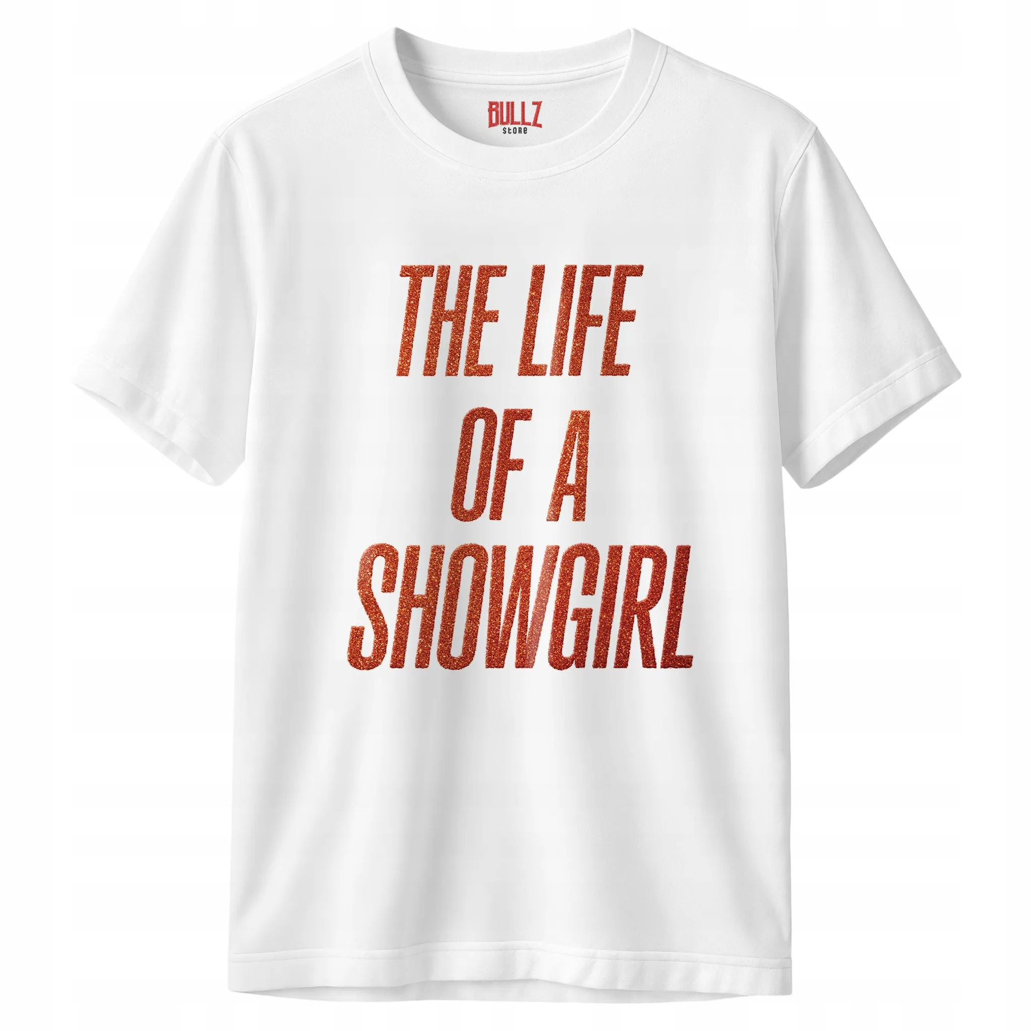 Koszulka biała męska Taylor Swift The Life Of A Showgirl Prezent r. 3XL